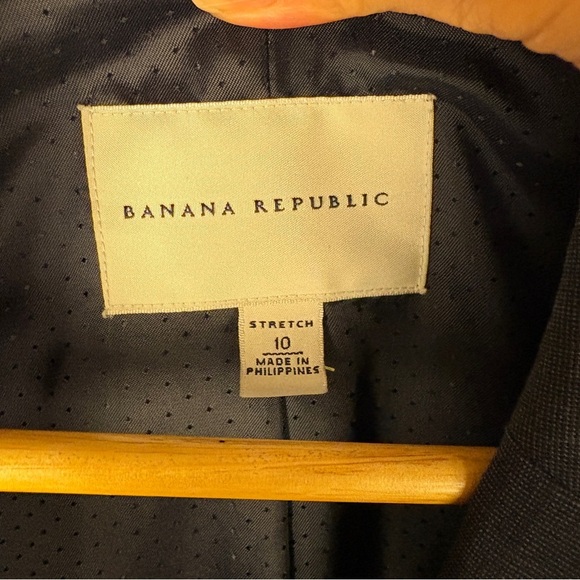 Banana Republic Classic Blue Gray Blazer Professional - Picture 6 of 6